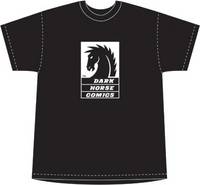 Cover image for DHorse Deluxe T-shirt: Dark Horse logo (XXL)