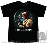 Cover image for Hellboy Tee (Hellboy with gun) (XXL)