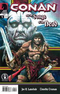 Cover image for Conan and the Songs of the Dead #4