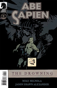 Cover image for Abe Sapien: The Drowning #4