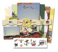 Cover image for Everett Peck's I Think I Love You Stationery set