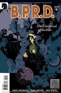 Cover image for B.P.R.D.: The Universal Machine #5
