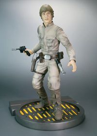 Cover image for Kotobukiya Luke Skywalker Soft Vinyl Model Kit