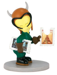 Cover image for Gremlin with Postage Stamp Statue