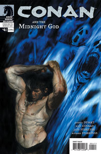 Cover image for Conan and the Midnight God #4