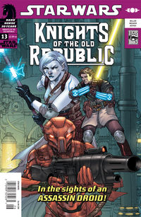Cover image for Star Wars: Knights of the Old Republic #13