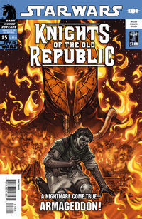 Cover image for Star Wars: Knights of the Old Republic #15