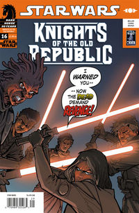 Cover image for Star Wars: Knights of the Old Republic #16