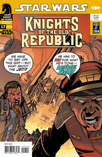 Cover image for Star Wars: Knights of the Old Republic #17