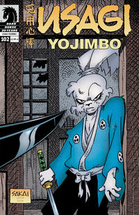 Cover image for Usagi Yojimbo #102