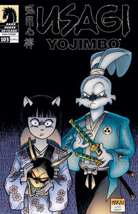 Cover image for Usagi Yojimbo #103
