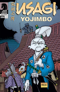 Cover image for Usagi Yojimbo #106