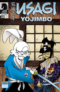 Cover image for Usagi Yojimbo #108