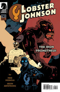 Cover image for Lobster Johnson: The Iron Prometheus #4 (of 5)