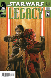 Cover image for Star Wars: Legacy #18--Claws of the Dragon part 5