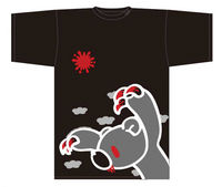 Cover image for Gloomy Bear Men's T-shirt Black (XXL)
