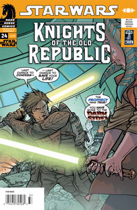 Cover image for Star Wars: Knights of the Old Republic #24--Knights of Suffering part 3