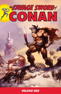 Cover image for The Savage Sword of Conan Vol. 1 TPB