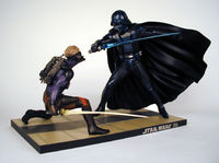 Cover image for Kotobukiya Luke Skywalker vs. Darth Vader Vinyl Model Kit