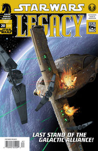 Cover image for Star Wars: Legacy #20