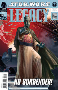 Cover image for Star Wars: Legacy #21