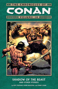 Cover image for Chronicles of Conan Volume 14: Shadow of the Beast TPB