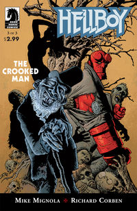Cover image for Hellboy: The Crooked Man #3