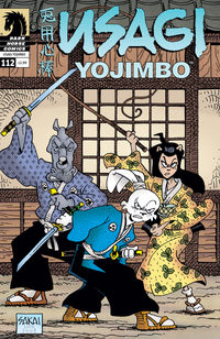 Cover image for Usagi Yojimbo #112