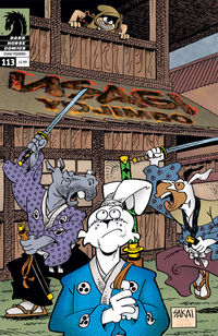 Cover image for Usagi Yojimbo #113