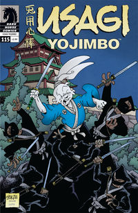 Cover image for Usagi Yojimbo #115