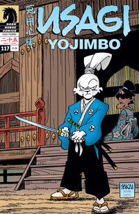Cover image for Usagi Yojimbo #117