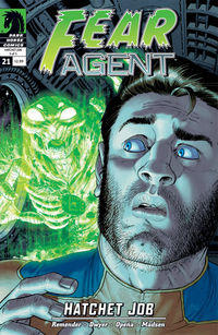 Cover image for Fear Agent: Hatchet Job #21 (#5 of 5)