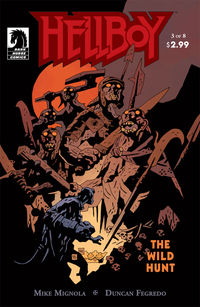 Cover image for Hellboy: The Wild Hunt #3