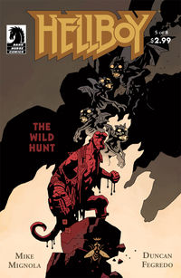 Cover image for Hellboy: The Wild Hunt #5