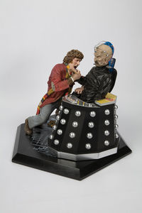 Cover image for Weta Doctor Who -- Doctor and Davros statue