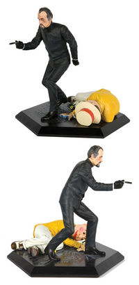 Cover image for Weta Doctor Who -- The Master and Auton statue