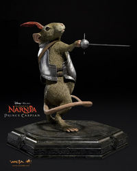 Cover image for Weta: Narnia Prince Caspian -- Reepicheep statue