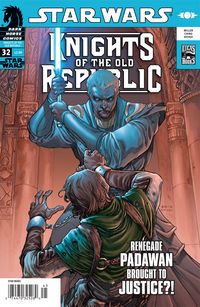 Cover image for Star Wars: Knights of the Old Republic #32--Vindication part 1