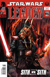 Cover image for Star Wars: Legacy #27