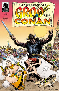 Cover image for Groo vs. Conan #2