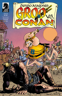 Cover image for Groo vs. Conan #3