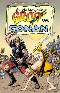 Cover image for Groo vs. Conan TPB