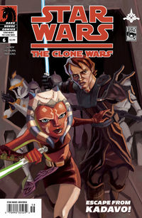 Cover image for Star Wars: The Clone Wars #6 (of 6)