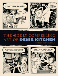 Cover image for Oddly Compelling Art of Denis Kitchen HC