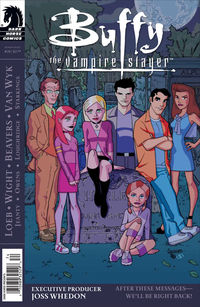 Cover image for Buffy the Vampire Slayer Season 8 #20: After These Messages . . . We'll be right back! (Variant Cover)