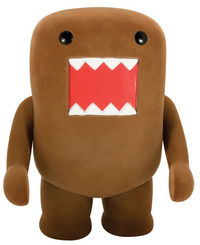 Cover image for Domo 5.5" Flocked Vinyl Figures (Classic Brown)
