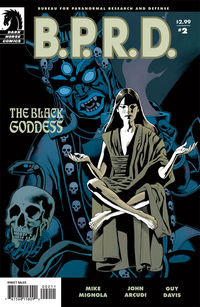 Cover image for B.P.R.D.: The Black Goddess #2