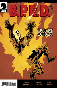 Cover image for B.P.R.D.: The Black Goddess #5