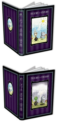 Cover image for Tim Burton Toxic Boy and Stain Boy Pull-Tab Journal