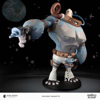 Cover image for Umbrella Academy: Spaceboy Maquette